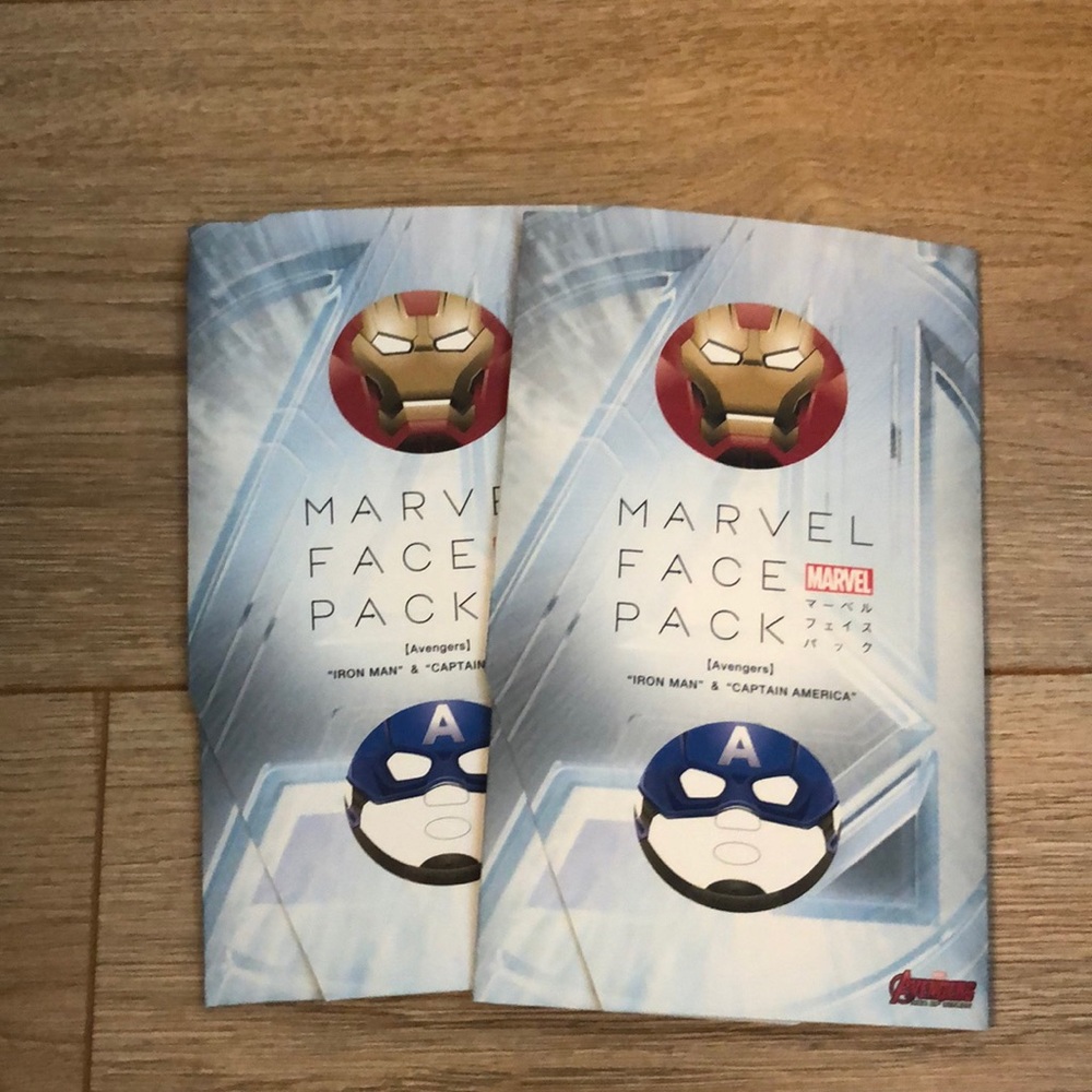 2/$20 Marvel Avengers Face Mask Set x2